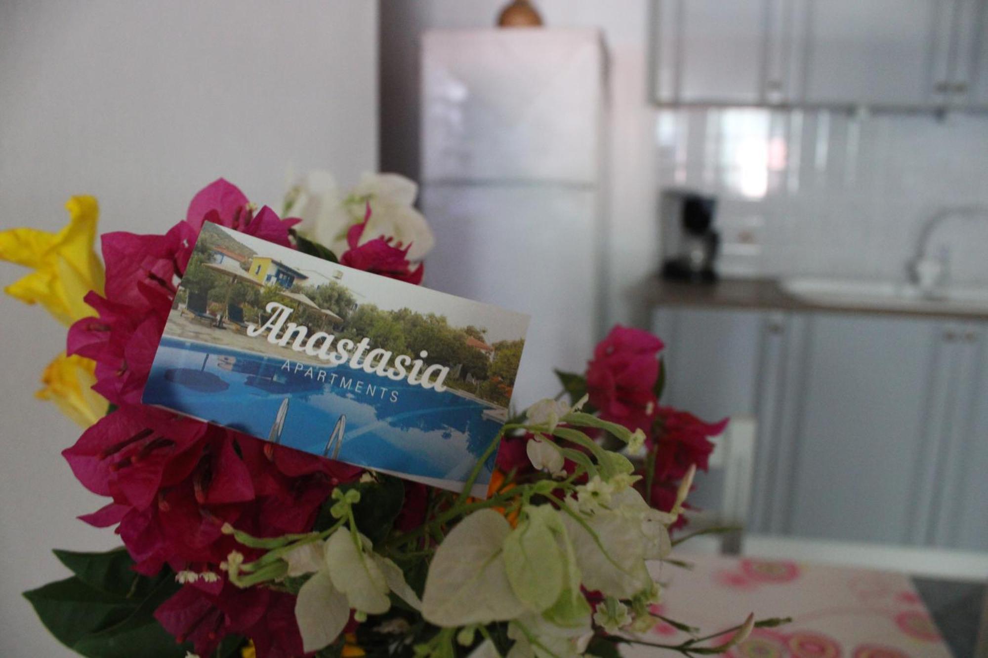 Anastasia Apartments Kampos Marathokampou Extérieur photo